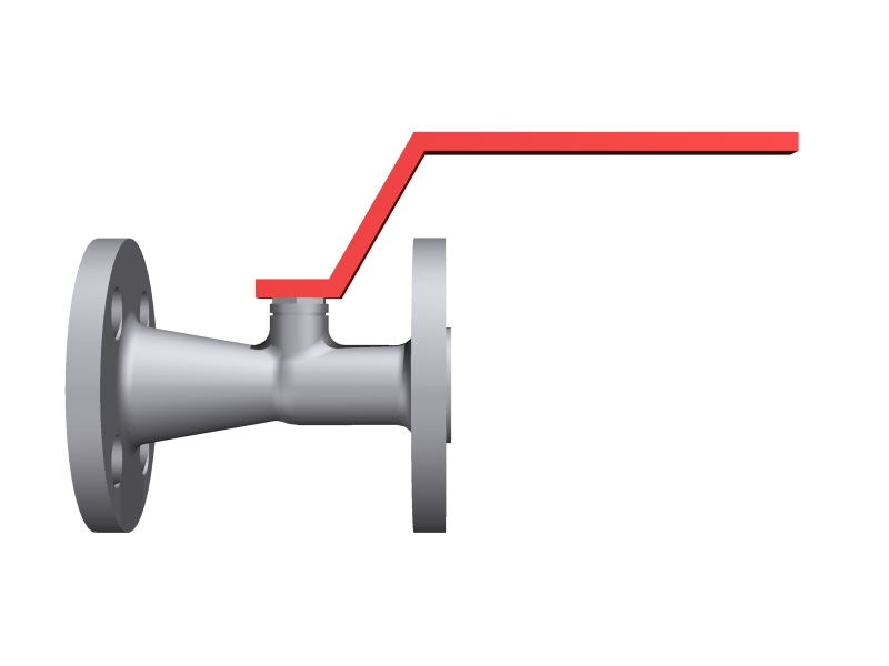 Ball Valve  0.1/2'' - 150#  Flanged - 1 piece body::