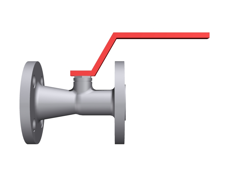 Ball Valve  0.3/4'' - 150#  Flanged - 1 piece body::