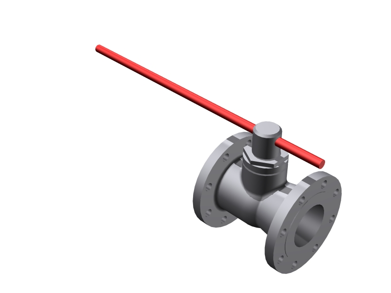 Ball Valve  4'' - 150#  Flanged - 1 piece body::