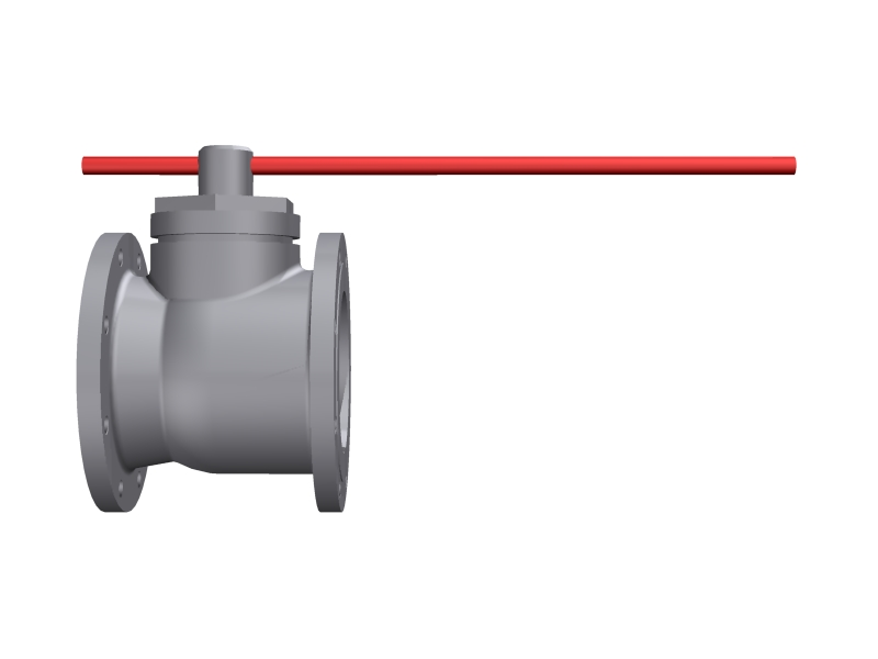 Ball Valve  8'' - 150#  Flanged - 1 piece body::