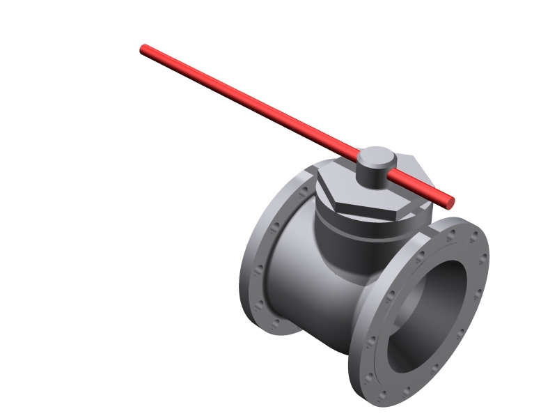 Ball Valve  10'' - 150#  Flanged - 1 piece body::