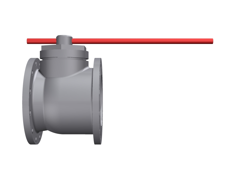 Ball Valve  10'' - 150#  Flanged - 1 piece body::