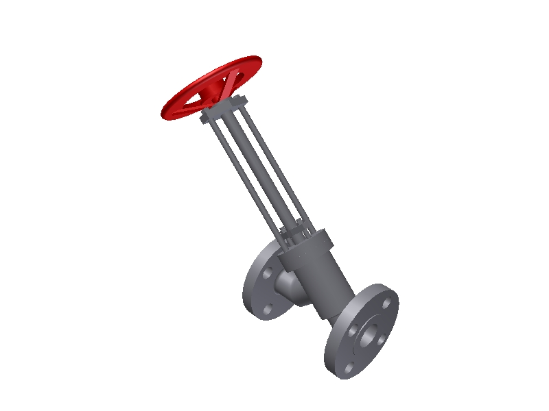 y-globe valve 1 1/2'' 300lbs::