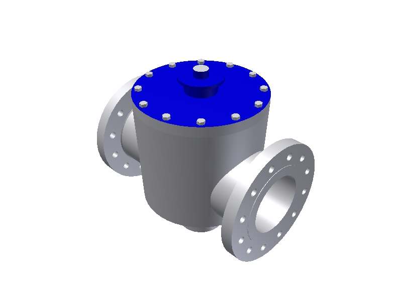 Ball valve top-entry full bore 8''::