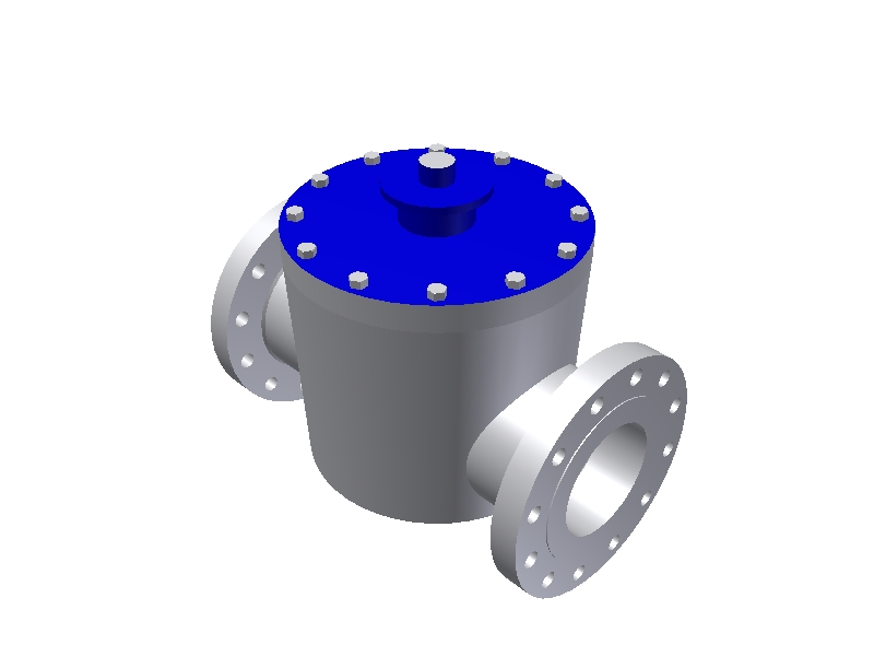 Ball valve top-entry full bore 8''x6''::