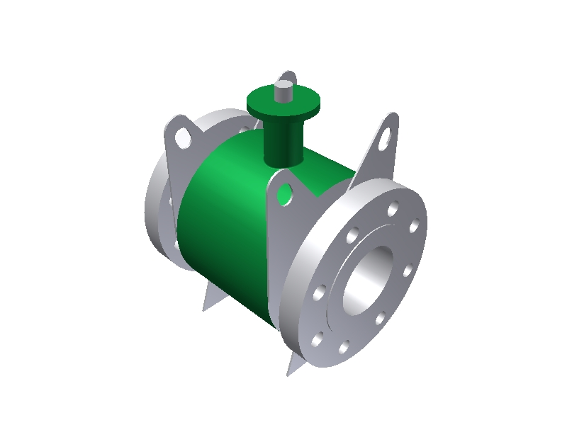 Ball valve full bore welded body 300lbs -4'' TYPE L-RF &amp