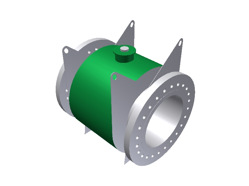 Ball valve full bore welded body 300lbs -24'' TYPE L-WE::
