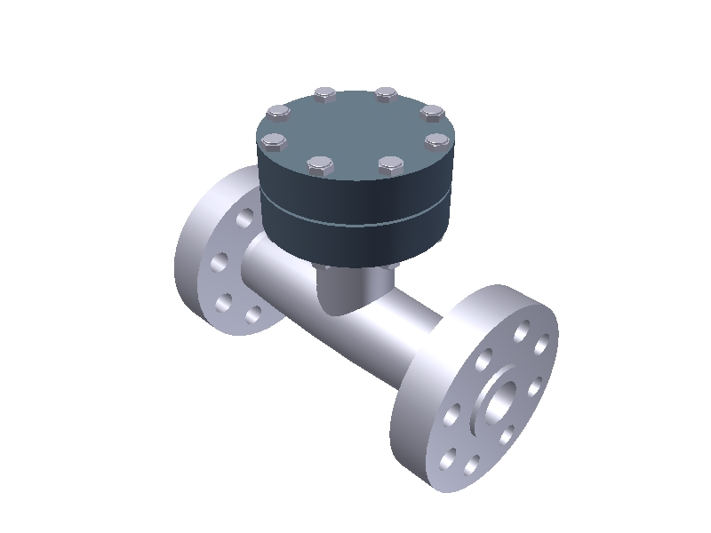 OMB check valve ball type 2'' class 2500 FULL PORT::