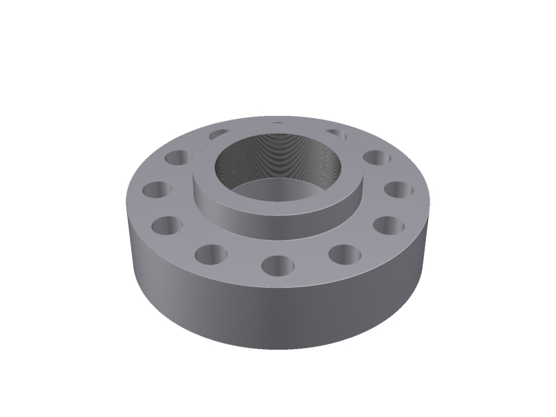 Threaded Flange 8'' - 2500#::