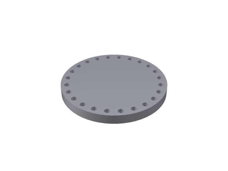 Blind Flange 20'' - 400#::
