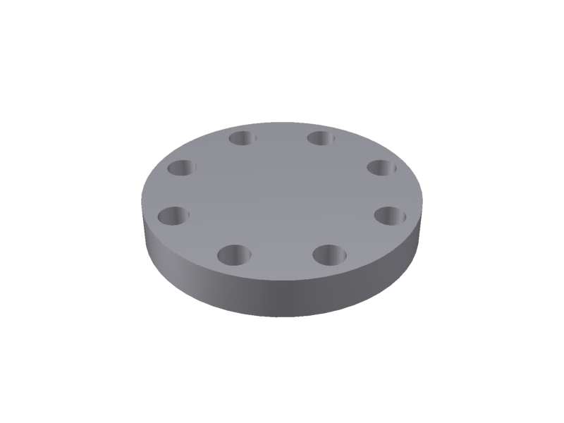 BLIND FLANGE 2'' - 600#::