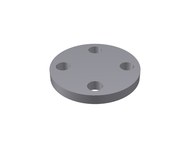 BLIND FLANGE  1.1/4'' - 300#::