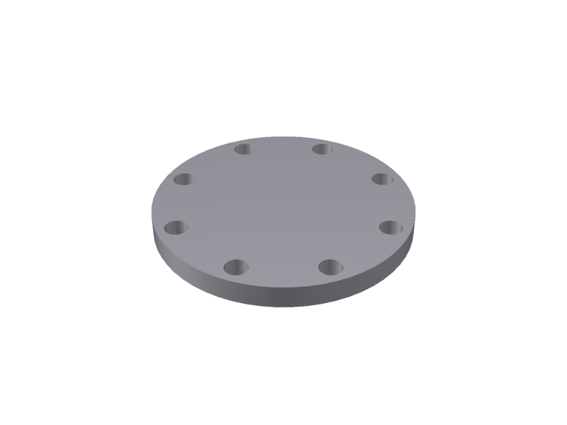 BLIND FLANGE  3'' - 300#::