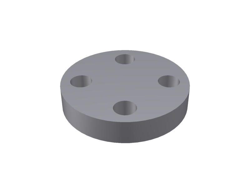Blind Flange 1'' - 900#::