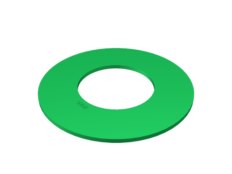 Flat Gasket 1.1/2''-300#::