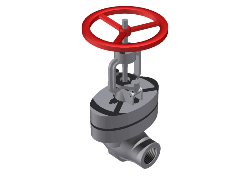 Gate Valve 1.1/4'' - 800#  SCRD::