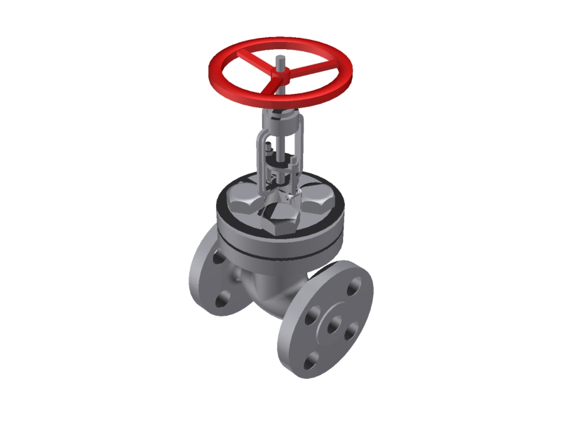 Globe Valve - 0.3/4''  150#  Flanged::