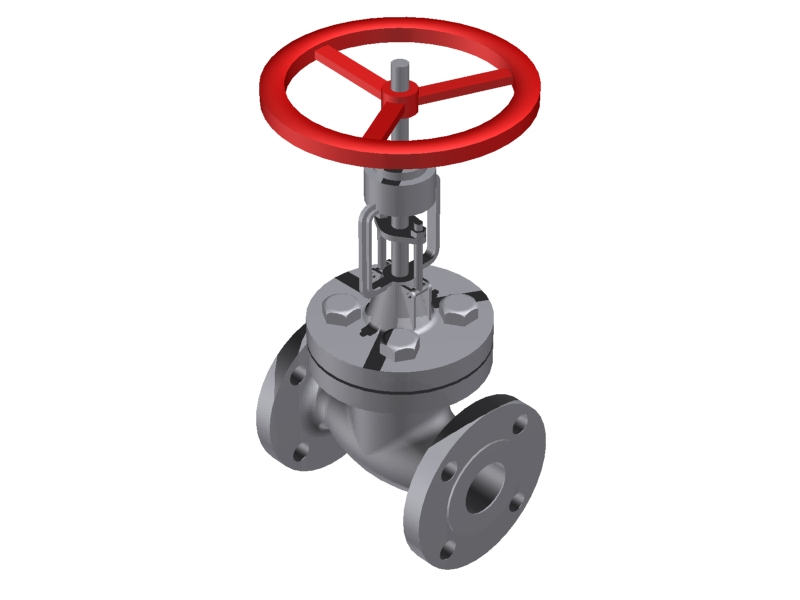 Globe Valve - 1.1/2''  150#  Flanged::