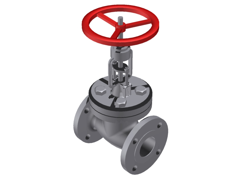 Globe Valve - 2.1/2''  150#  Flanged::