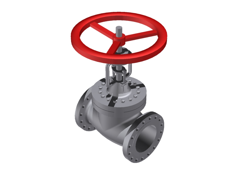 Globe Valve - 12''  300#  Flanged::