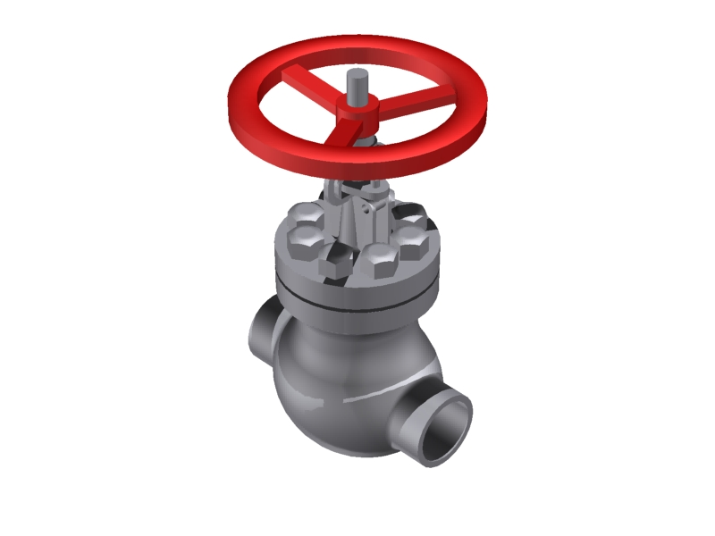 Globe Valve 2'' - 800#  B.W.::