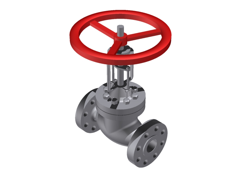 Globe Valve - 2''  1500#  Flanged::