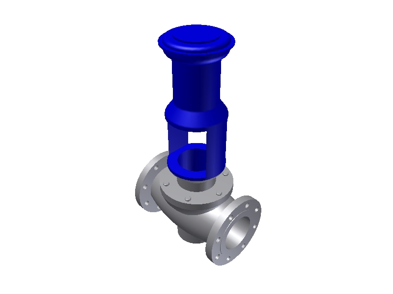 CONTROLE VALVE 4'' -150#  -585C &amp