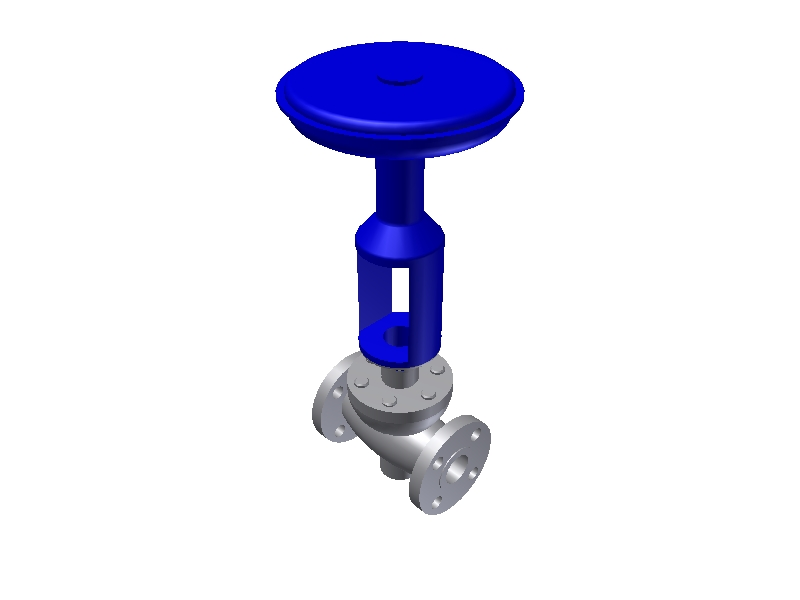CONTROLE VALVE 1 1/2'' -300#  -657 Fisher type ACT30::
