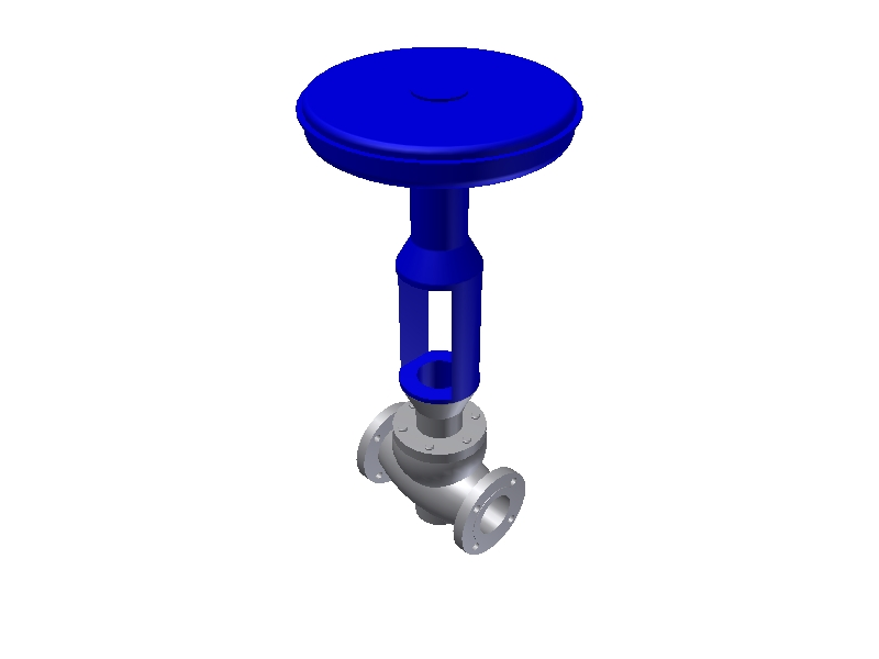 CONTROLE VALVE 1'' -600#  -657 Fisher type ACT30::