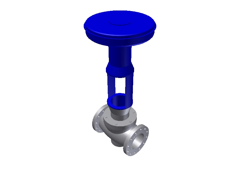 CONTROLE VALVE 6'' -600#  -657 Fisher type ACT70::