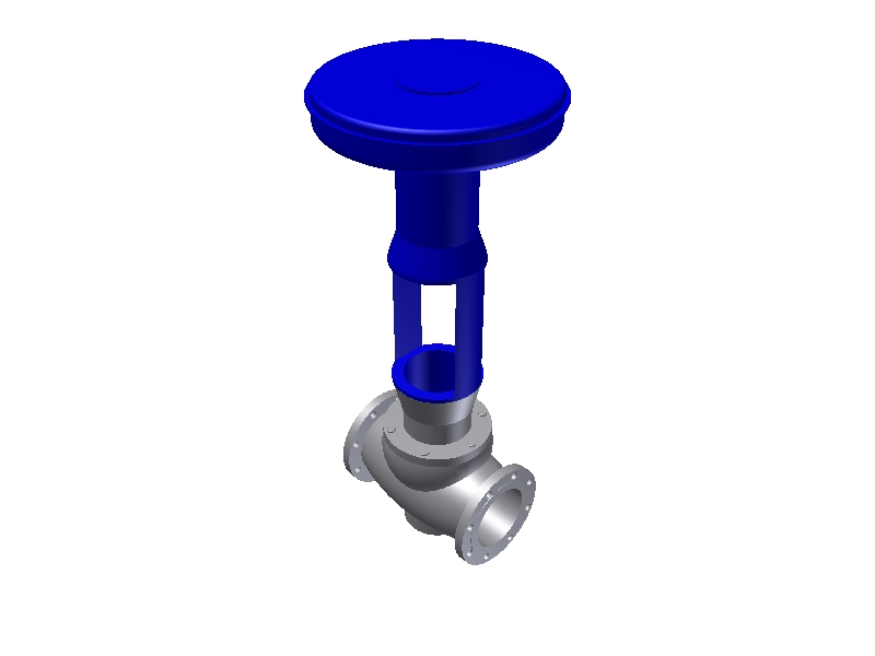 CONTROLE VALVE 2 1/2'' -600#  -657 Fisher type ACT45::