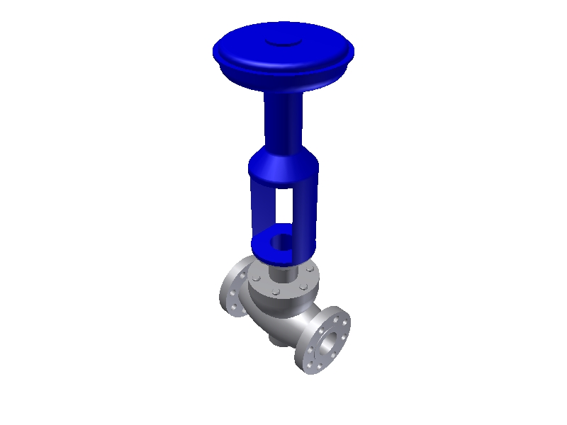 CONTROLE VALVE 2'' -300#  -667 Fisher type ACT45::