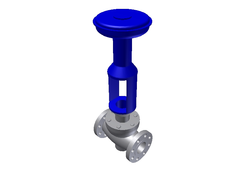 CONTROLE VALVE 2 1/2'' -600#  -667 Fisher type ACT40::