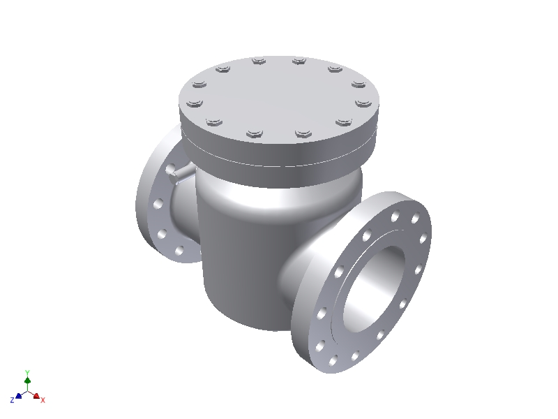 FIRSA Check Valve 6'' -300lbs Flanged RF Swing::