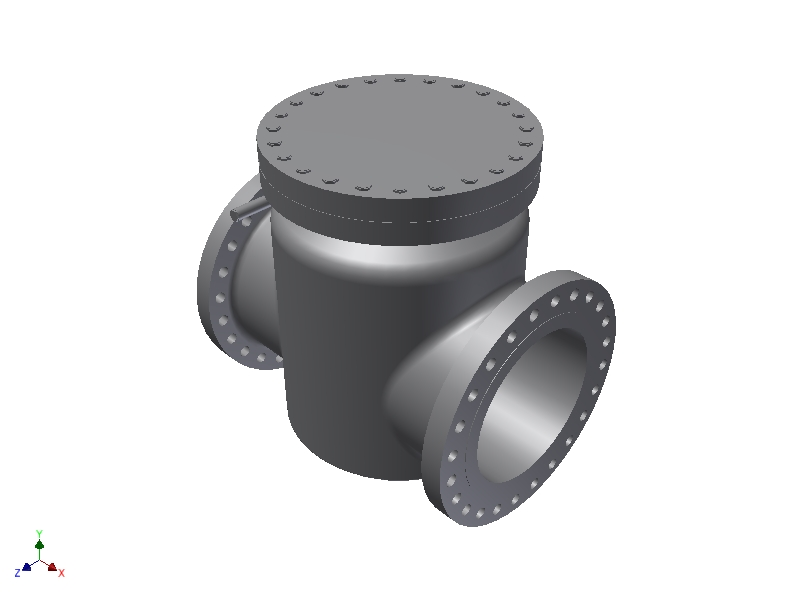 FIRSA Check Valve 18'' -300lbs Flanged RF Swing::