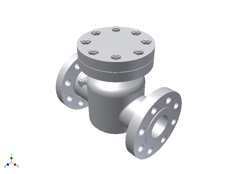 FIRSA Check Valve 2'' -1500lbs Flanged RF Swing::