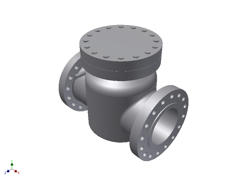 FIRSA Check Valve 10'' -900lbs Flanged RF Swing::