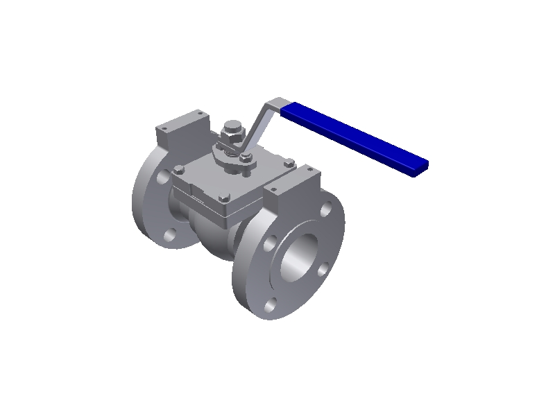 Ball Valve TOP-ENTRY FLANGED FULL PORT 1 1/2'' -600#::