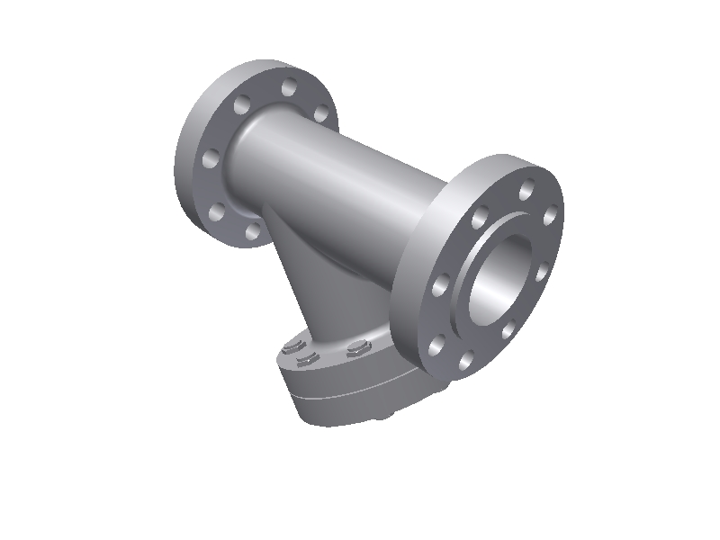 3D Library FIRSA YStrainer 4" 600 Type H Hemce