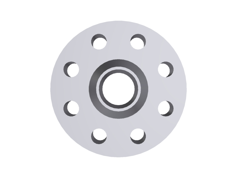 WN Flange  5'' - 2500# - bore: Sch. STD::