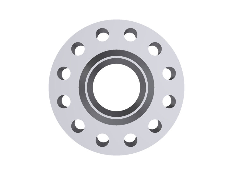 WN Flange  8'' - 2500# - bore: Sch. STD::