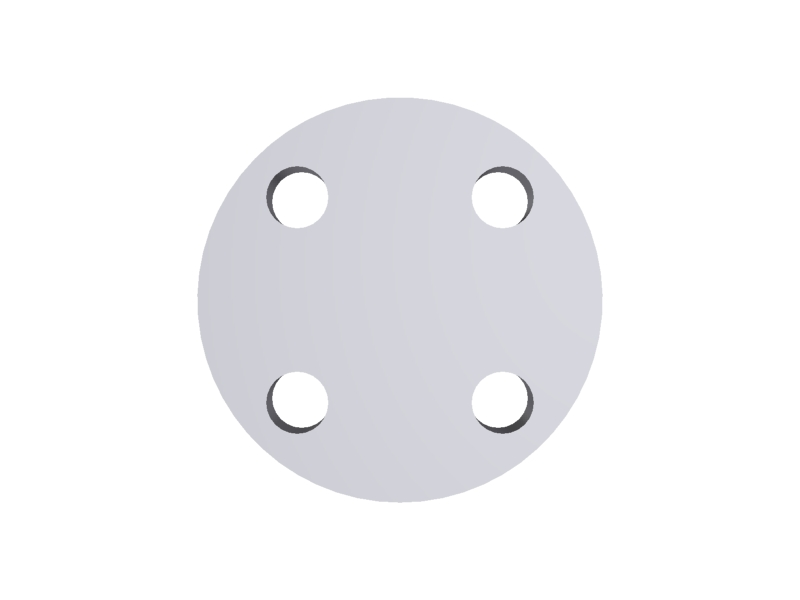 BLIND FLANGE 0.3/4'' - 600#::