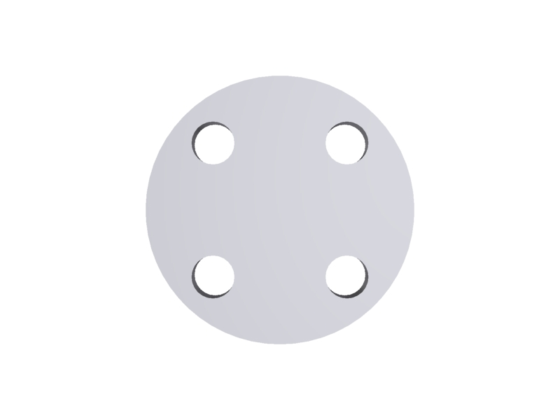 BLIND FLANGE  1.1/4'' - 300#::