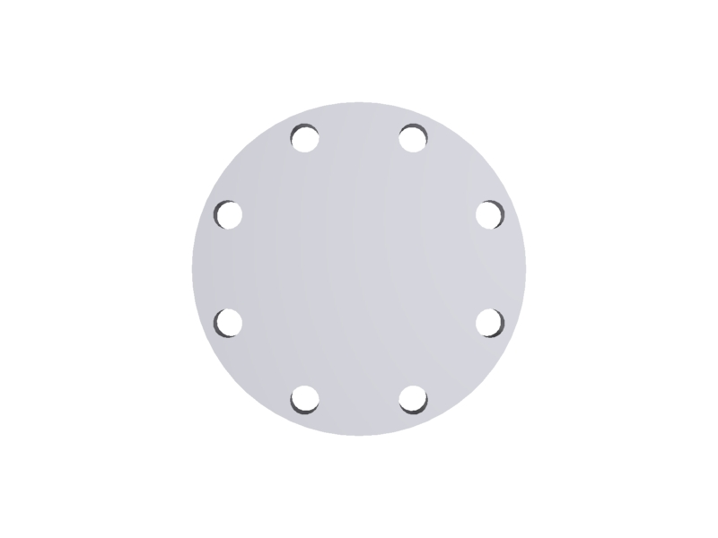 BLIND FLANGE  4'' - 300#::