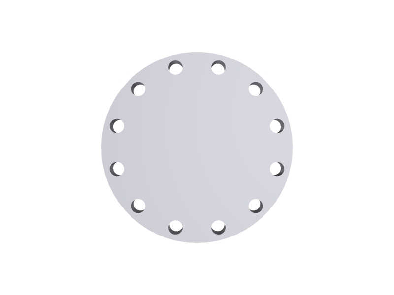 BLIND FLANGE 6'' - 600#::