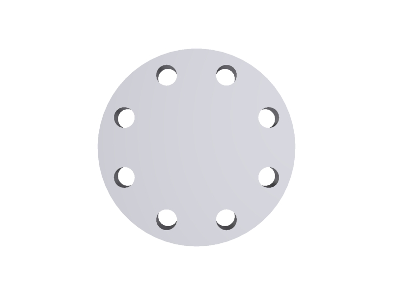 Blind Flange 4'' - 900#::