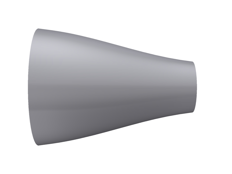 CONCENTRIC REDUCER 2.1/2'' x 1'' - Sch. STD B.W.::