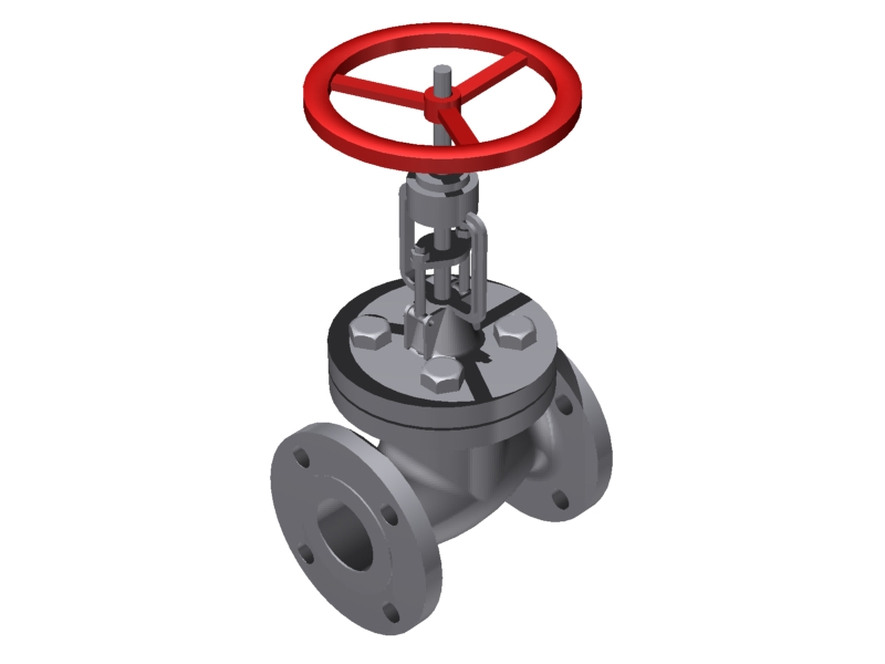 Globe Valve - 3''  150#  Flanged::