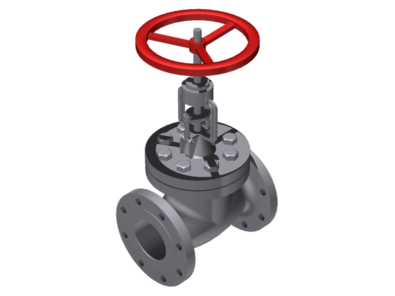 Globe Valve - 4''  150#  Flanged::