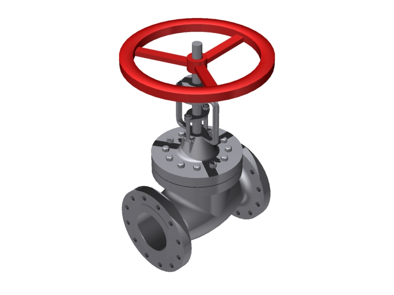 Globe Valve - 6''  300#  Flanged::